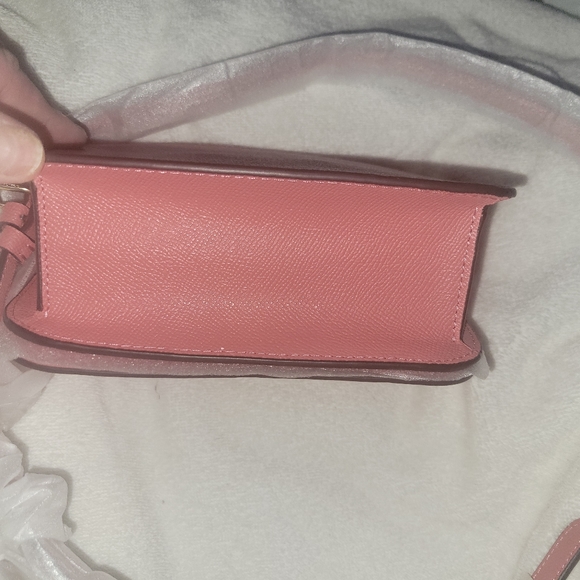 100% Authentic COACH Taffy and Gold Mini Brynn Crossbody Purse - Picture 7 of 9